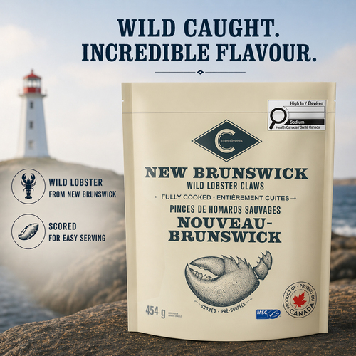 Buy Compliments Frozen Wild Lobster Claws New Brunswick 454 g | IGA