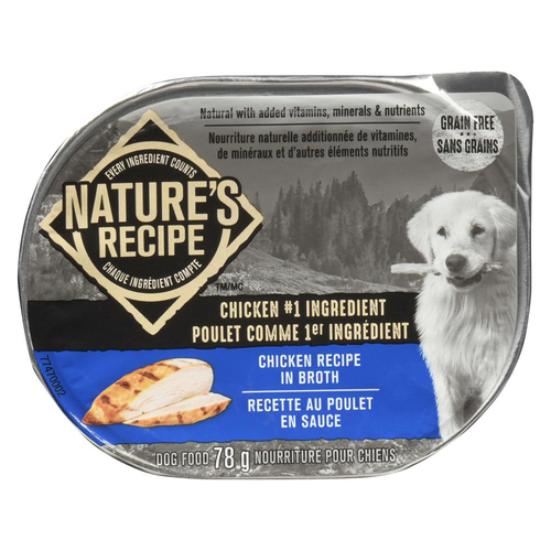 Nature's Recipe Dog Food Chicken Recipe In Broth