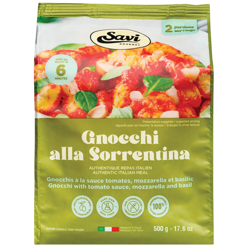 Savi Gourmet Frozen Gnocchi Alla Sorrentina