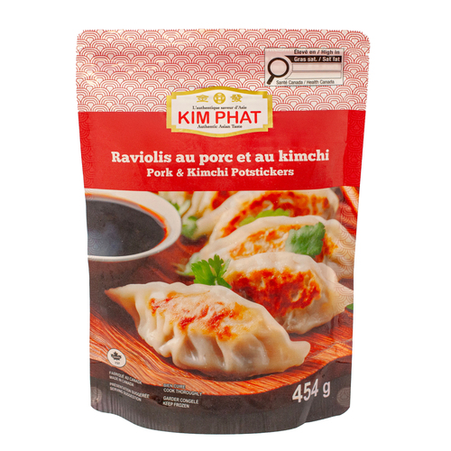 Kim Phat Frozen Potstickers Porc & Kimchi