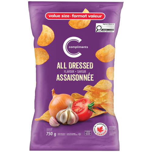 Compliments Potato Chips All Dressed