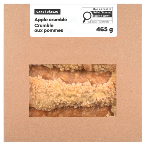 Cake Apple Crumble