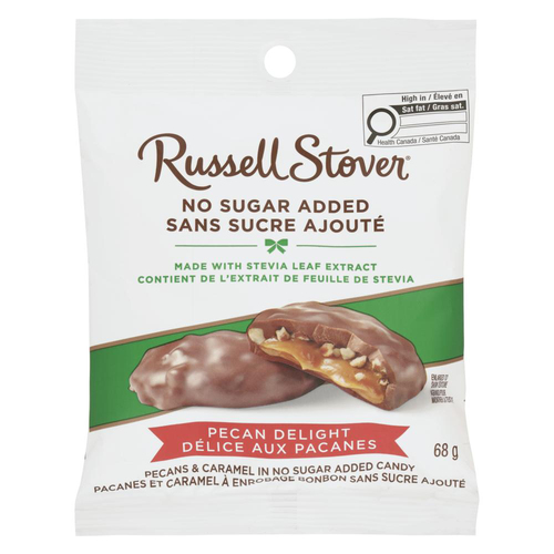 Russell Stover Chocolate No Sugar Added Pecan Delight