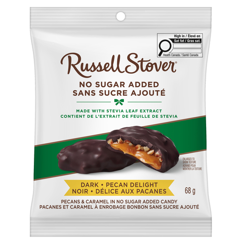 Russell Stover Chocolate No Sugar Added Pecan Delight