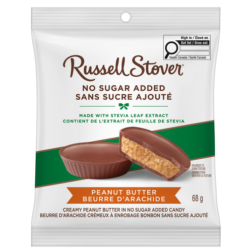 Russell Stover No Sugar Added Peanut Butter Cup