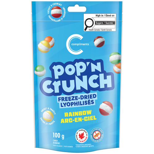 Compliments Candy Freeze Dried Rainbow