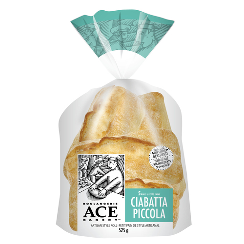 ACE Bakery Ciabatta Piccola Artisan Rolls