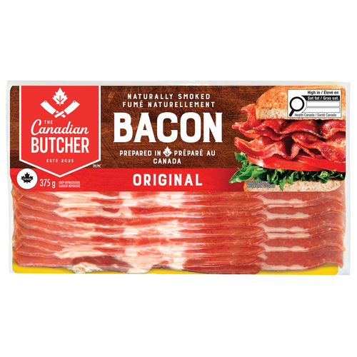 Canadian Butcher Naturally Smoked Original Bacon