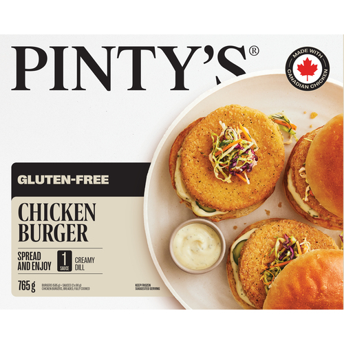 Pinty's Gluten Free Chicken Burger