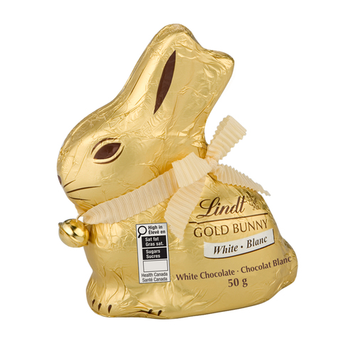 Buy Lindt Gold Easter Bunny White Chocolate 50 g | Foodland