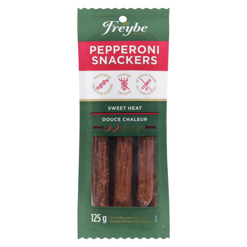 Freybe Pepperoni Snackers Sweet Heat