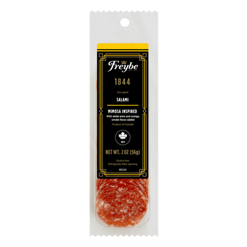 Freybe Deli Salami Mimosa Style With White Wine And Orange