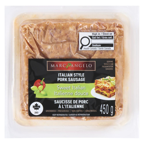 Marcangelo Italian Style Pork Sausage Spicy Italian