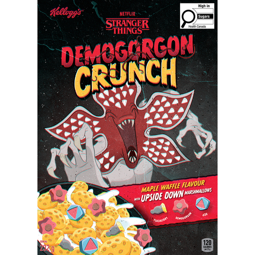 Stranger Things Demogorgon Crunch Cereal