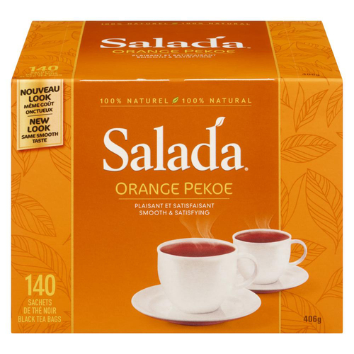 Buy Salada Black Tea Orange Pekoe 140 Tea Bags | IGA