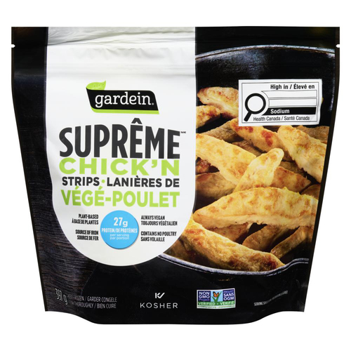 Gardein Plant Based Frozen Meat Alternative Chicken Strips