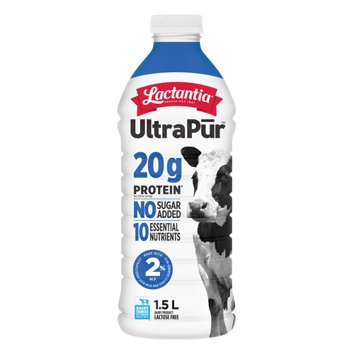 Buy Lactantia UltraPur 2% Milk Ultra-Filtered 20 g Protein 1.5 L