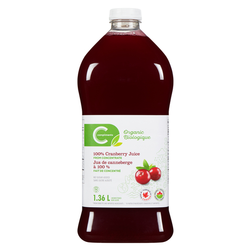 Compliments Organic Juice