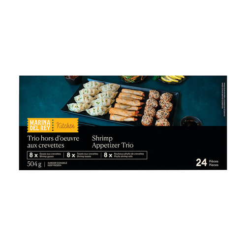 Marina Del Rey Frozen Shrimp Appetizer Trio