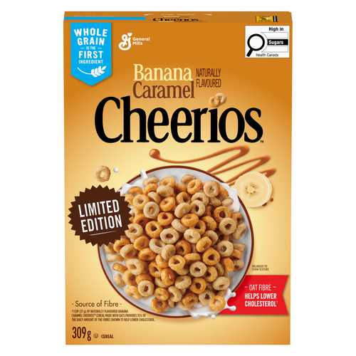 General Mills Banana Caramel Cheerios