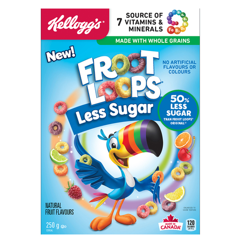 Buy Kellogg's Froot Loops Cereal Less Sugar 250 g | Safeway Canada