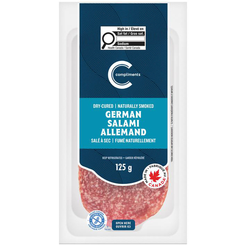 Compliments German Salami