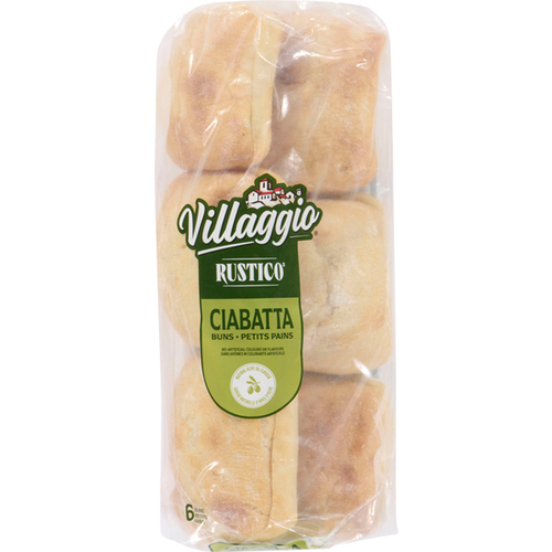 Buy Villaggio Rustico Buns Ciabatta 6 x 73 g | Foodland