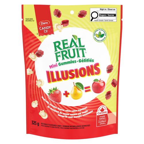 Dare Real Fruit Candy Illusions Strawberry Pear