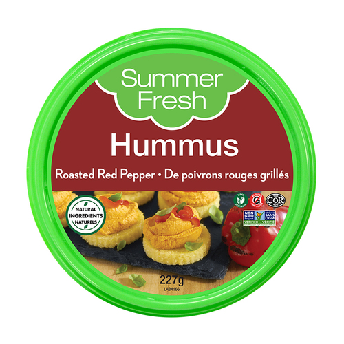 Summer Fresh Hummus Roasted Red Pepper 227 g