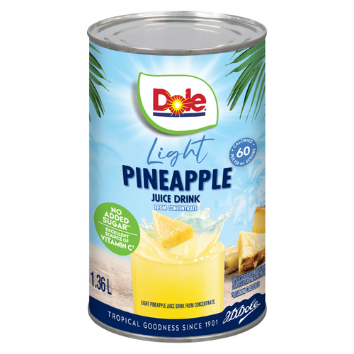 Dole Juice Drink Light Pineapple
