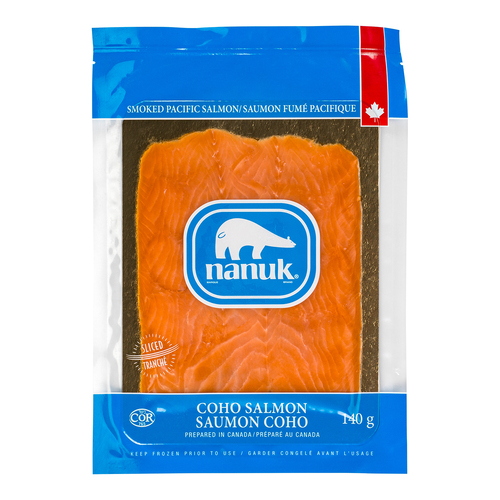 Nanuk Frozen Coho Salmon Smoked 140 g