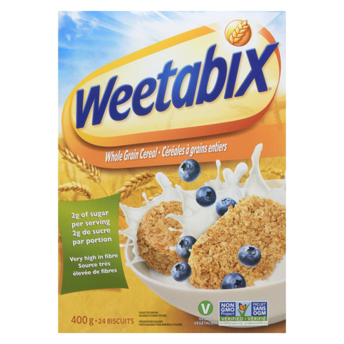 Buy Weetabix Whole Grain Cereal Biscuits 400 g | Sobeys Inc.