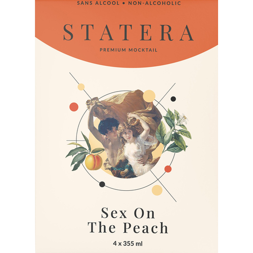 オンファロデススターリーアイズ Buy Statera Non Alcoholic Mocktail Sex On The Peach 4 x 355 ml