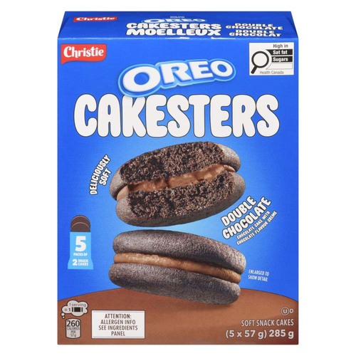 Oreo Chocolate Cakesters