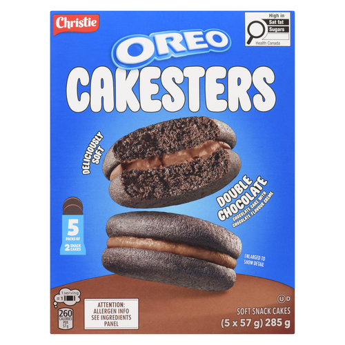 Oreo Chocolate Cakesters
