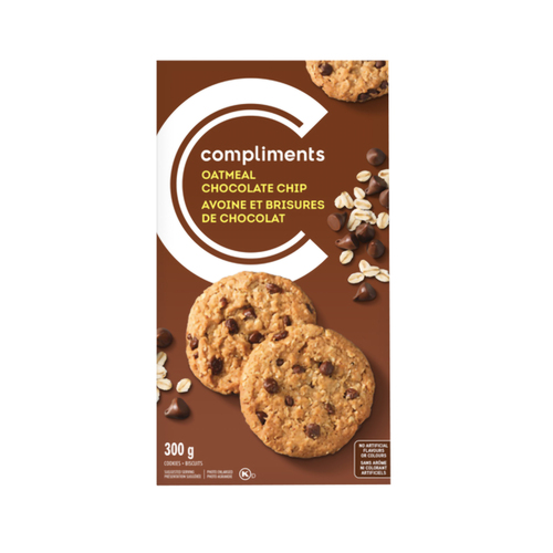 Compliments Oatmeal Chocolate Chip Cookies