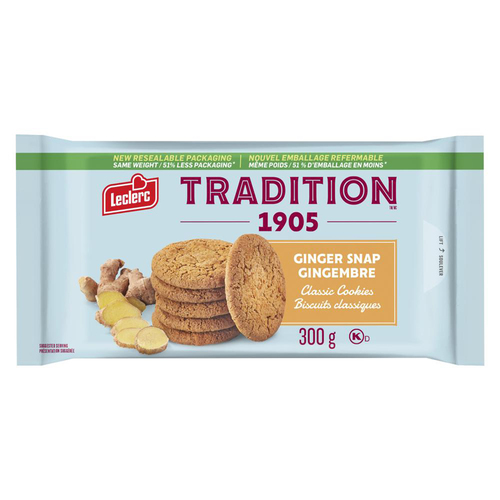 Buy Leclerc Tradition Cookies Ginger Snap 300 g | IGA