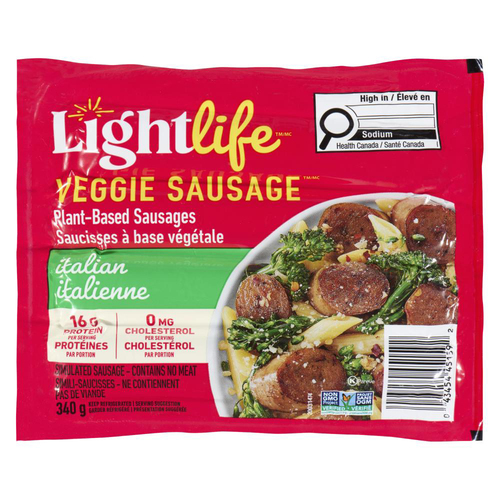 Buy Lightlife Smart Plant Based Sausage Italian 340 g | Thrifty Foods