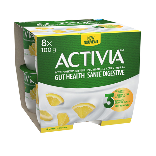 Danone Activia Yogurt Lemon