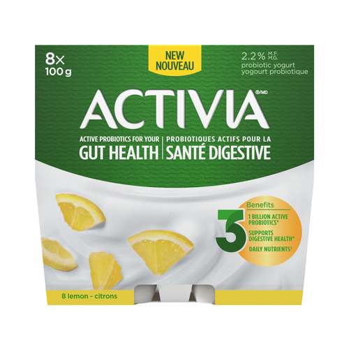 Danone Activia Yogurt Lemon