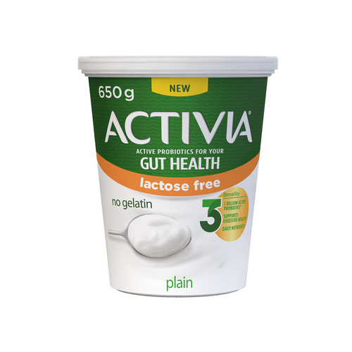 Activia Lactose-Free Probiotic Yogurt Plain