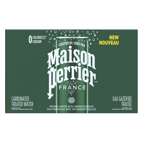 Maison Perrier Carbonated Treated Unflavoured Water