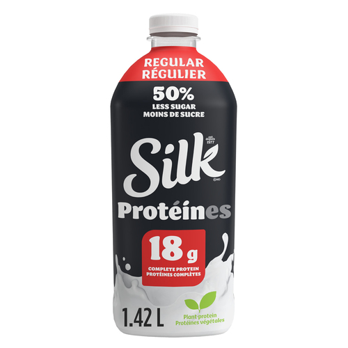 Buy Silk Protein Lactose-Free Soy Beverage Regular 1.42 L