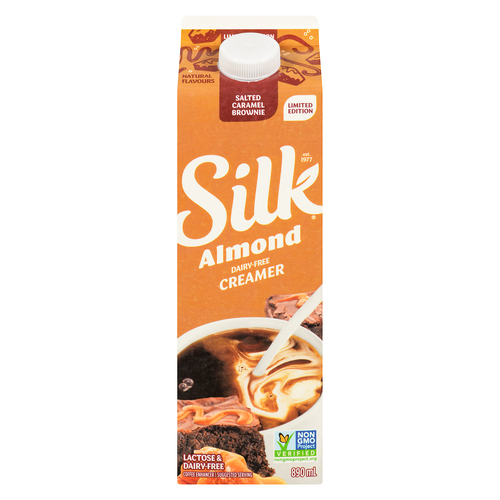 Buy Silk Coffee Creamer Almond Salted Caramel Brownie Limited