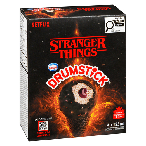 Buy Nestlé Drumstick Frozen Dessert Cones Netflix Stranger Things