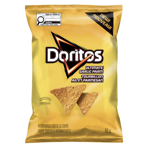 Doritos Tortilla Chips Ultimate Garlic Parmesan