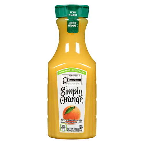 Simply Orange Juice With Pulp