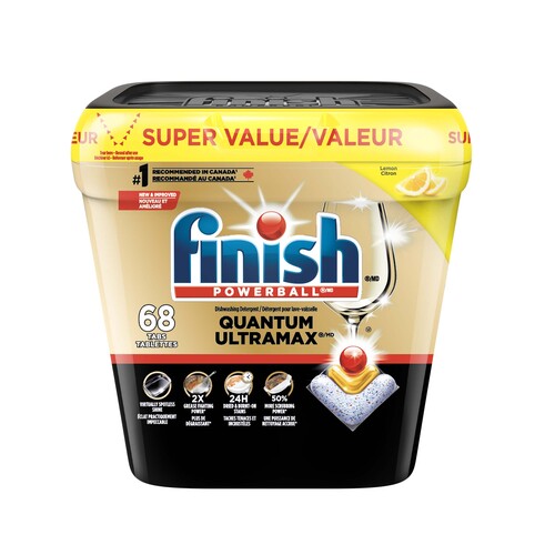 Finish Ultramax Lemon Detergent