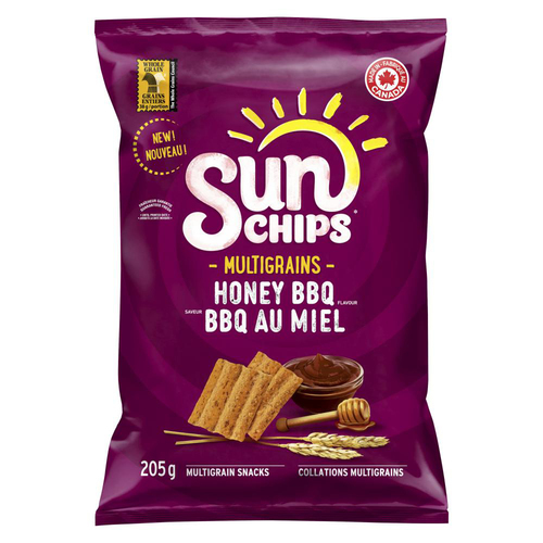 Achetez Sun Chips Collations multigrains barbecue au miel 205 g | IGA