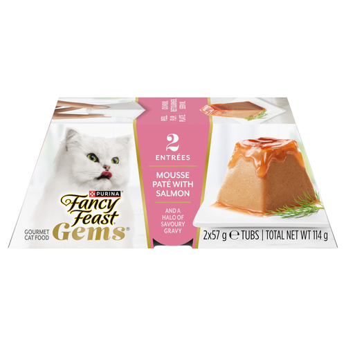 Fancy Feast Gems Pate with Tuna, 2 Pack